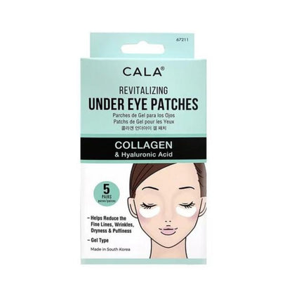 Cala Under Eye Patches: Collagen & Hyaluronic Acid (5/PK)