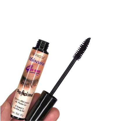 PROSA Professional Mascara, Protein Clear Gel and Long Lasting Eyeliner SET