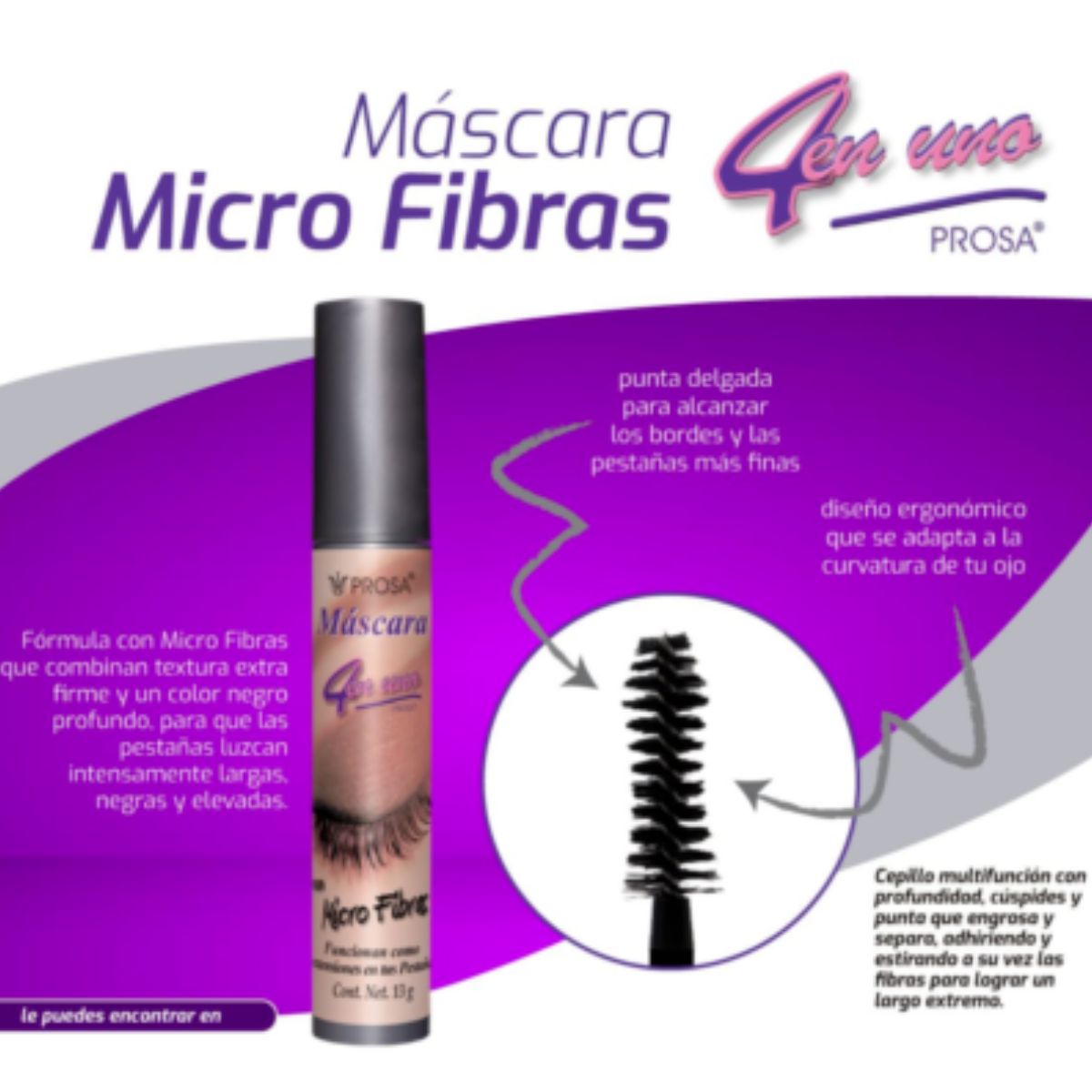 PROSA MICROFIBRAS MASCARA 4 EN 1