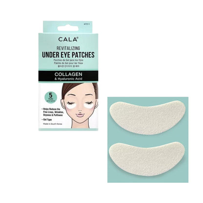 Cala Under Eye Patches: Collagen & Hyaluronic Acid (5/PK)