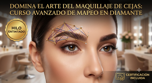 Diseño de Cejas Avanzado con Mapeo en Diamante e Hilo Entintado